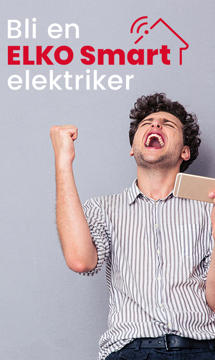 Bli ELKO Smart elektriker, stående